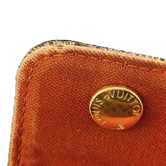 LOUIS VUITTON Naviglio Shoulder Bag Damier Ebene Leather Brown N45255 80HB689 - Picture 7 of 16